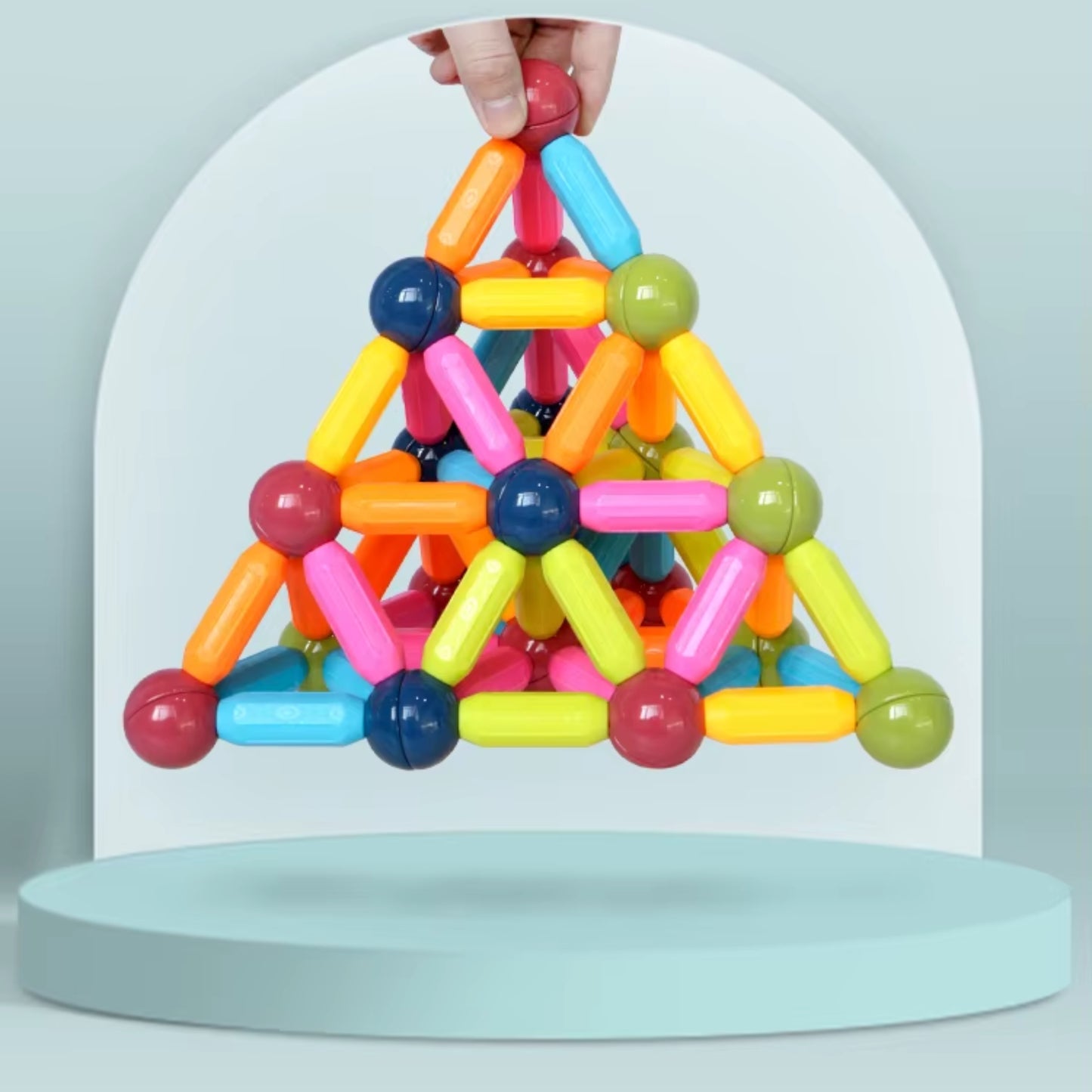 Jeu de Construction Magnétique