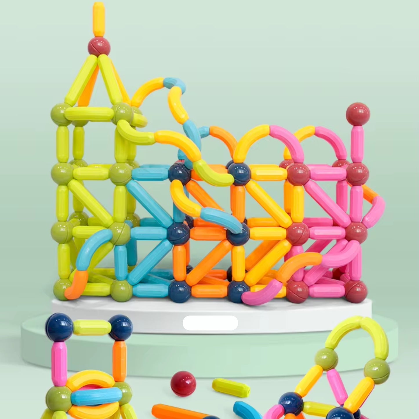 Jeu de Construction Magnétique