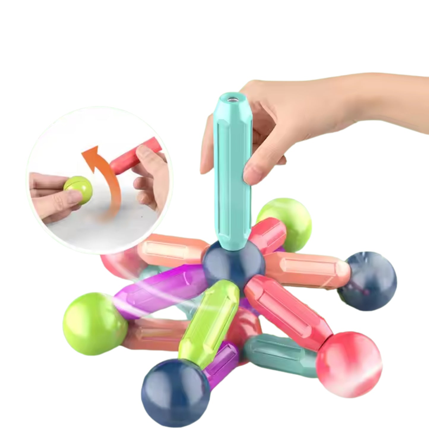 Jeu de Construction Magnétique