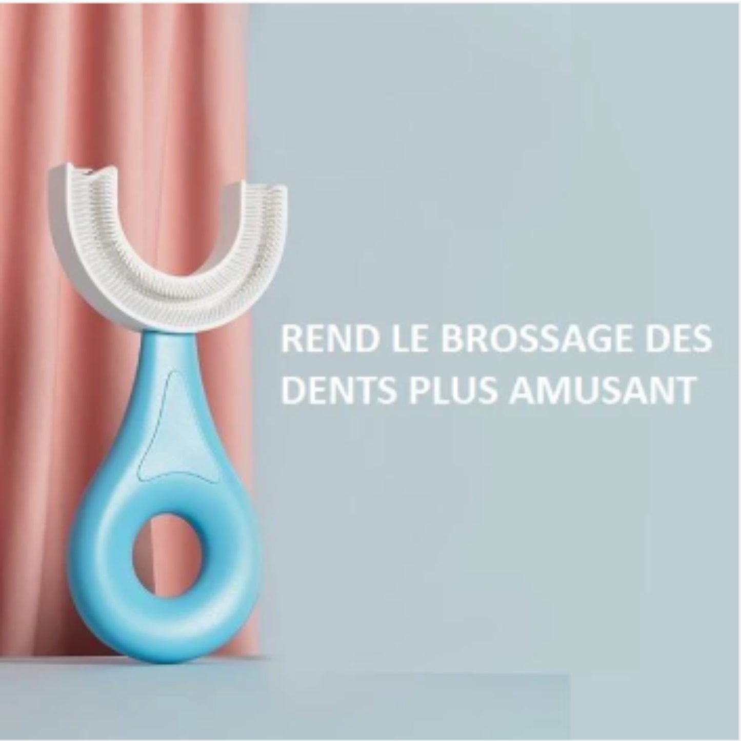 Lot de 3 brosses à dents conçues pour les enfants