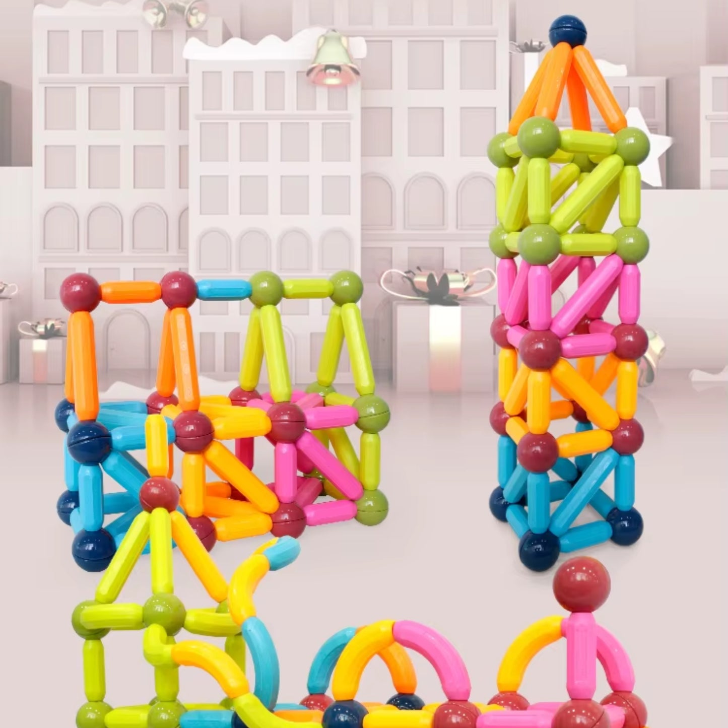 Jeu de Construction Magnétique