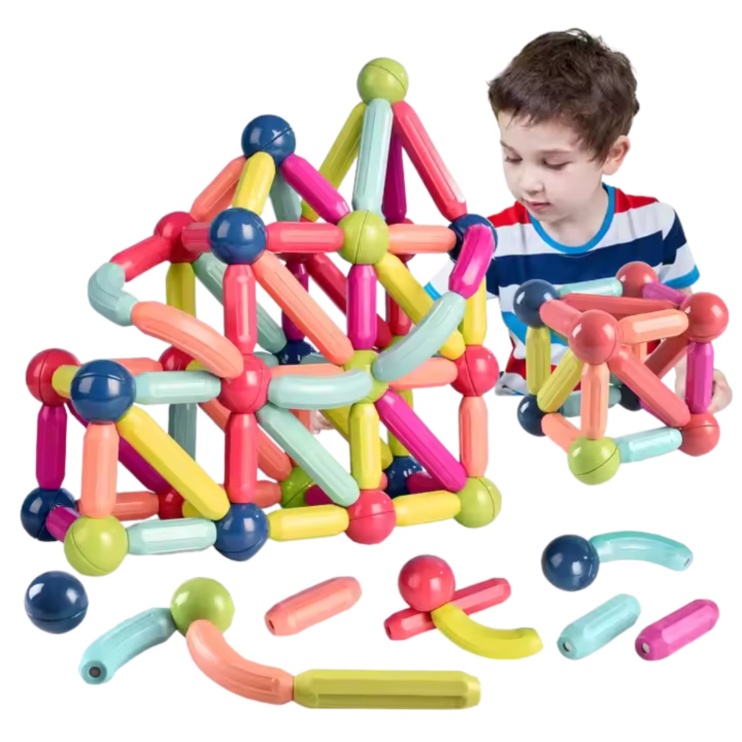 Jeu de Construction Magnétique